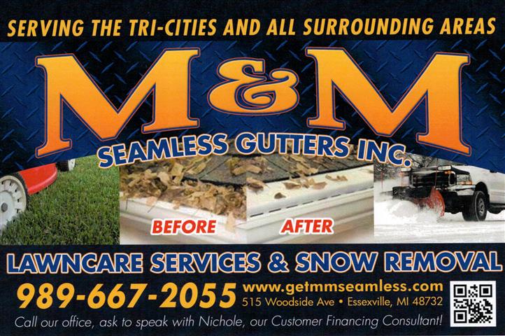 M&M Seamless Gutters Inc